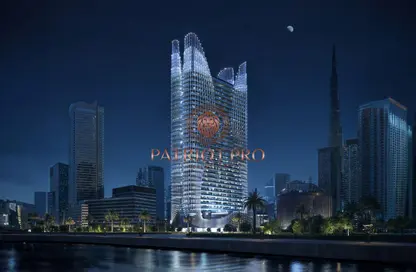 Apartment - 1 Bedroom - 2 Bathrooms for sale in Binghatti Skyhall - Business Bay - Dubai