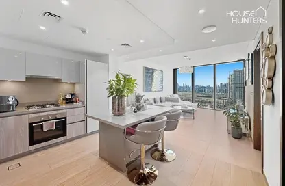 Apartment - 1 Bedroom - 1 Bathroom for rent in Waves Grande - Sobha Hartland - Mohammed Bin Rashid City - Dubai