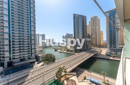 Apartment - 1 Bedroom - 2 Bathrooms for rent in The Waves Tower B - The Waves - Dubai Marina - Dubai