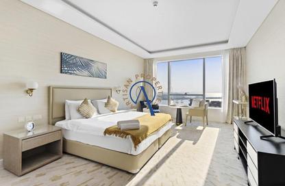 Apartment - Studio - 1 Bathroom for rent in The Palm Tower - Palm Jumeirah - Dubai