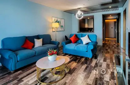 Apartment - 1 Bedroom - 2 Bathrooms for rent in Damac Heights - Dubai Marina - Dubai