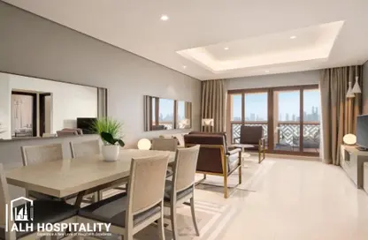 Hotel  and  Hotel Apartment - 3 Bedrooms - 4 Bathrooms for rent in Wyndham residences - The Palm - Palm Jumeirah - Dubai