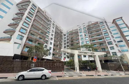 شقة - غرفة نوم - 2 حمامات للايجار في يونيفرستي فيو - واحة دبي للسيليكون - دبي