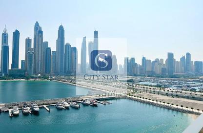 شقة - 3 غرف نوم - 4 حمامات للبيع في برج Marina Vista 1 - مارينا فيستا - إعمار بيتشفرونت - دبي هاربور - دبي
