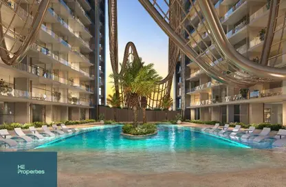 شقة - 2 غرف نوم - 2 حمامات للبيع في سكاي هيلز ريزيدنسز 1 - سكاي هيلز ريسيدنزيس - حديقة دبي العلميه - دبي