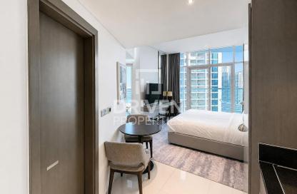 Apartment - Studio - 1 for rent in Damac Maison Prive A - Damac Maison Prive - Business Bay - Dubai