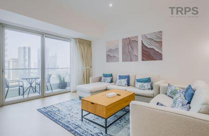 Apartment - 2 - 2 for rent in Marina Heights - Dubai Marina - Dubai