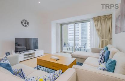 Apartment - 2 - 2 for rent in Marina Heights - Dubai Marina - Dubai