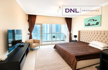 Apartment - Studio - 1 Bathroom for rent in Burj Al Nujoom - Downtown Dubai - Dubai