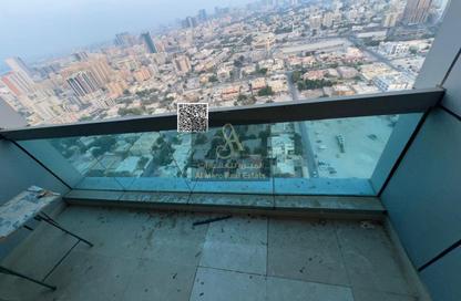 Apartment - 2 - 3 for rent in Corniche Tower - Ajman Corniche Road - Ajman