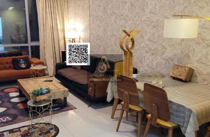 Apartment - 1 Bedroom - 2 Bathrooms for rent in Ajman Corniche Residences - Ajman Corniche Road - Ajman