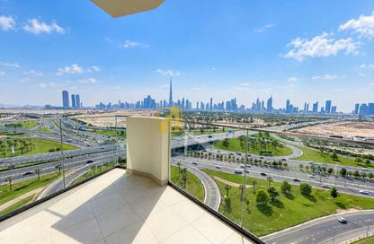 Apartment - 1 - 1 for rent in Farhad Azizi Residence - Dubai Healthcare City 2 - Al Jaddaf - Dubai
