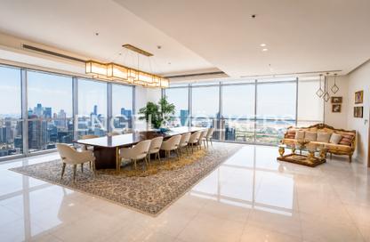 Apartment - 5 Bedrooms - 6 Bathrooms for rent in Noura Tower - Al Habtoor City - Business Bay - Dubai