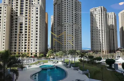 Apartment - 1 Bedroom - 2 Bathrooms for rent in Marina Wharf 1 - Marina Wharf - Dubai Marina - Dubai