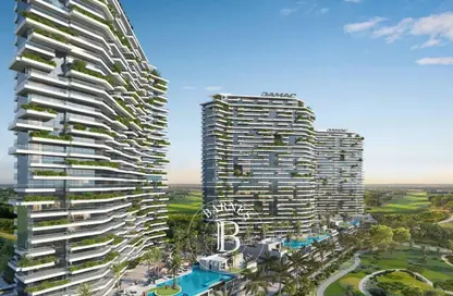 Apartment - 1 Bedroom - 2 Bathrooms for sale in Golf Greens 1 Tower A - Golf Greens 1 - Golf Greens - DAMAC Hills - Dubai