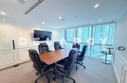 Office Space - Studio - 1 Bathroom for rent in Indigo Icon - JLT Cluster F - Jumeirah Lake Towers - Dubai
