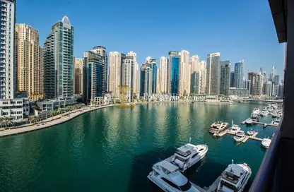 Apartment - 3 Bedrooms - 4 Bathrooms for rent in Ary Marina View Tower - Dubai Marina - Dubai