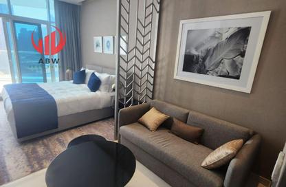Apartment - Studio - 1 Bathroom for rent in Damac Maison Prive A - Damac Maison Prive - Business Bay - Dubai