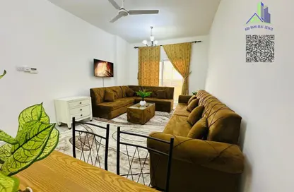 Apartment - 1 Bedroom - 2 Bathrooms for rent in Al Jawhara Building - Al Rawda 3 - Al Rawda - Ajman