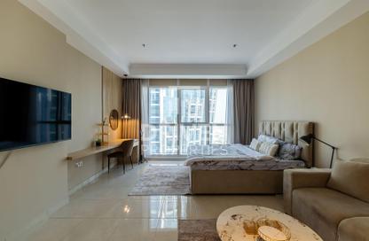 Apartment - Studio - 1 Bathroom for rent in The Court - Business Bay - Dubai