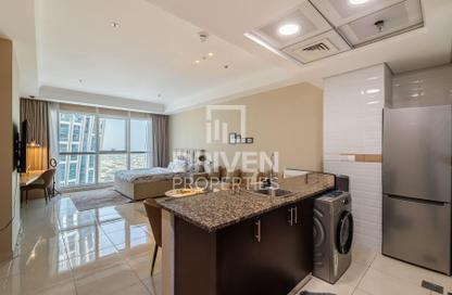 Apartment - Studio - 1 Bathroom for rent in The Court - Business Bay - Dubai