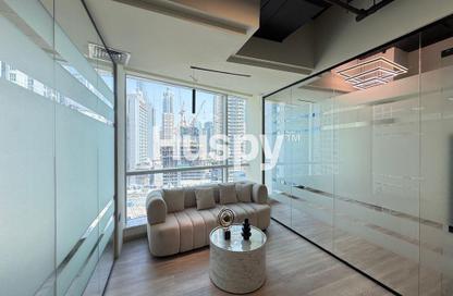 Office Space - Studio - 1 for rent in Blue Bay Tower - Business Bay - Dubai