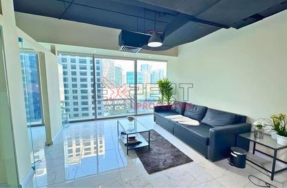 Office Space - Studio - 1 Bathroom for rent in The Binary Tower - Business Bay - Dubai