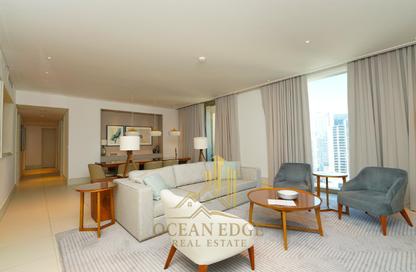 Apartment - 3 Bedrooms - 5 Bathrooms for rent in Vida Residence Downtown - Downtown Dubai - Dubai
