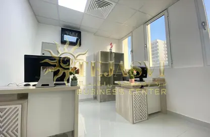 Office Space - Studio - 1 Bathroom for rent in Horizone Building - Port Saeed - Deira - Dubai