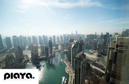 شقة - 3 غرف نوم - 4 حمامات للايجار في (برج كيان (إنفينيتي - دبي مارينا - دبي