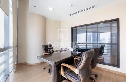 Office Space - Studio - 1 Bathroom for rent in Almas Tower - Jumeirah Lake Towers - Dubai