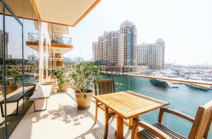Apartment - 3 - 4 for rent in Ruby - Tiara Residences - Palm Jumeirah - Dubai