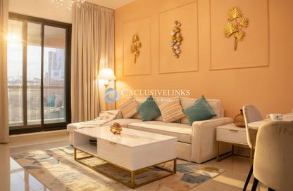 Apartment - 1 - 1 for rent in Escan Tower - Dubai Marina - Dubai