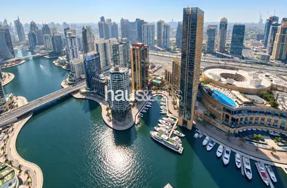 Apartment - 3 Bedrooms - 4 Bathrooms for rent in Bay Central Tower West - Bay Central - Dubai Marina - Dubai