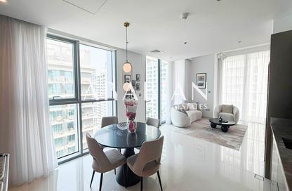 Apartment - 1 Bedroom - 1 Bathroom for rent in Beach Isle Tower 1 - Beach Isle - Emaar Beachfront - Dubai Harbour - Dubai