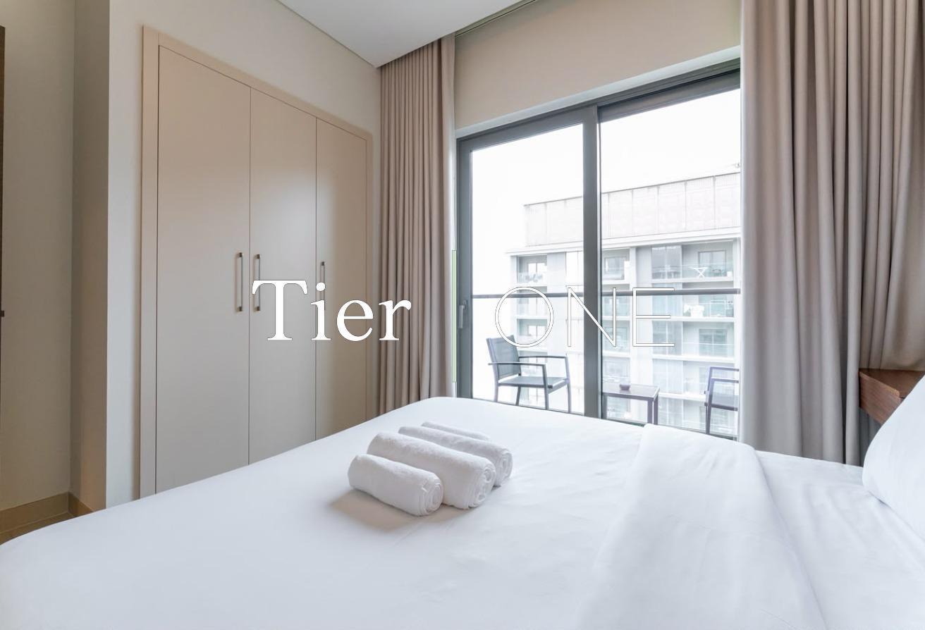 Scenic 1BR | Sanctuary, Meydan & Canal View photo 14