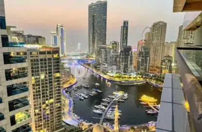 Apartment - Studio - 1 Bathroom for sale in Escan Tower - Dubai Marina - Dubai