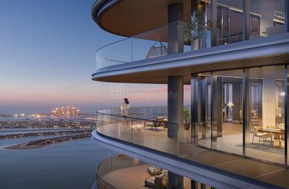 Apartment - 2 - 2 for sale in Bayview Tower 2 - Bayview - Emaar Beachfront - Dubai Harbour - Dubai