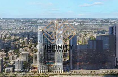 Apartment - Studio - 1 Bathroom for sale in Mawjan Tower - Ajman Corniche Road - Ajman