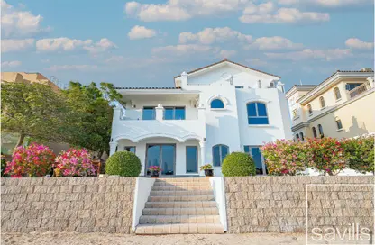 Villa - 5 Bedrooms - 5 Bathrooms for rent in Garden Homes Frond E - Garden Homes - Palm Jumeirah - Dubai