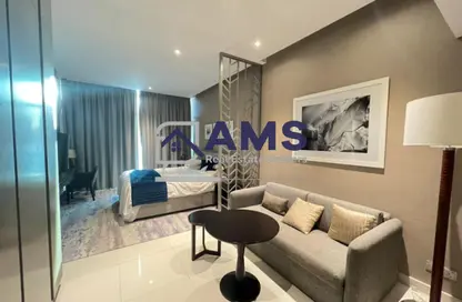 Apartment - Studio - 1 Bathroom for rent in Damac Maison Prive A - Damac Maison Prive - Business Bay - Dubai