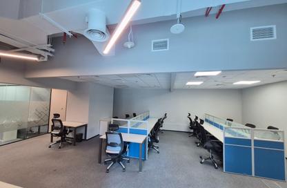 Half Floor - Studio - 4 Bathrooms for rent in Iris Bay - Business Bay - Dubai