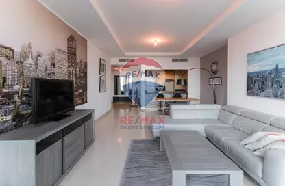 شقة - غرفة نوم - 2 حمامات للايجار في صن تاور - شمس أبوظبي - جزيرة الريم - أبوظبي