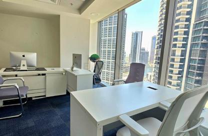 Business Centre - Studio - 1 Bathroom for rent in The Binary Tower - Business Bay - Dubai