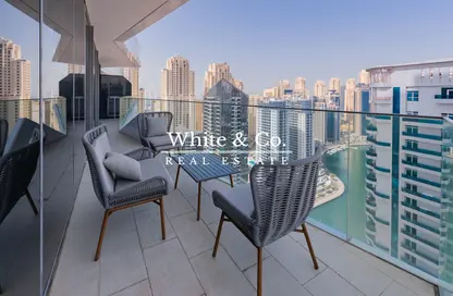 Apartment - 2 Bedrooms - 3 Bathrooms for rent in Stella Maris - Dubai Marina - Dubai