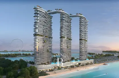 Duplex - 4 Bedrooms - 7 Bathrooms for sale in Tower B - Damac Bay - Dubai Harbour - Dubai