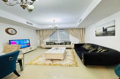 Apartment - 1 Bedroom - 2 Bathrooms for rent in Beach Tower 2 - Al Khan Lagoon - Al Khan - Sharjah