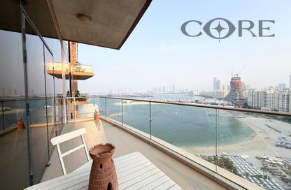 Apartment - 2 - 3 for rent in Tanzanite - Tiara Residences - Palm Jumeirah - Dubai