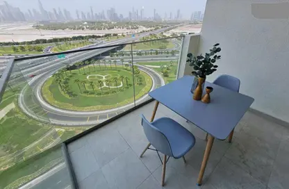 Apartment - 1 Bathroom for rent in Farhad Azizi Residence - Dubai Healthcare City 2 - Al Jaddaf - Dubai