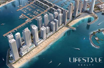 Apartment - 2 - 2 for sale in Bayview Tower 1 - Bayview - Emaar Beachfront - Dubai Harbour - Dubai